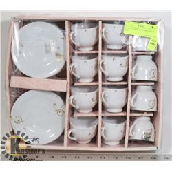 LOT OF 12 NEW ESPRESSO GLASSES SET.