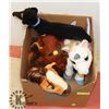 Image 1 : BOX OF  STUFFED ANIMALS