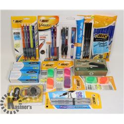 LOT OF ASSORTED STATIONARY SUPPLIES