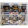 Image 1 : LOT OF 6 ASSORTED FUNKO POP VINYL FIGURES.