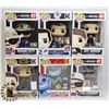 Image 1 : LOT OF 6 ASSORTED FUNKO POP VINYL FIGURES.