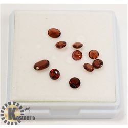 #49-RED GARNET GEMSTONE  3.5CT