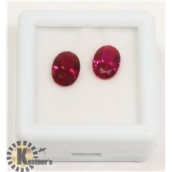 #45-RED RUBY GEMSTONE  3.0CT