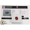 Image 1 : #58-RED RUBY MATCHING PAIR  GEMSTONE 5.55CT