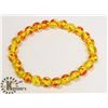 Image 1 : #13-RESIN BEAD BRACELET 8MM/7.5"