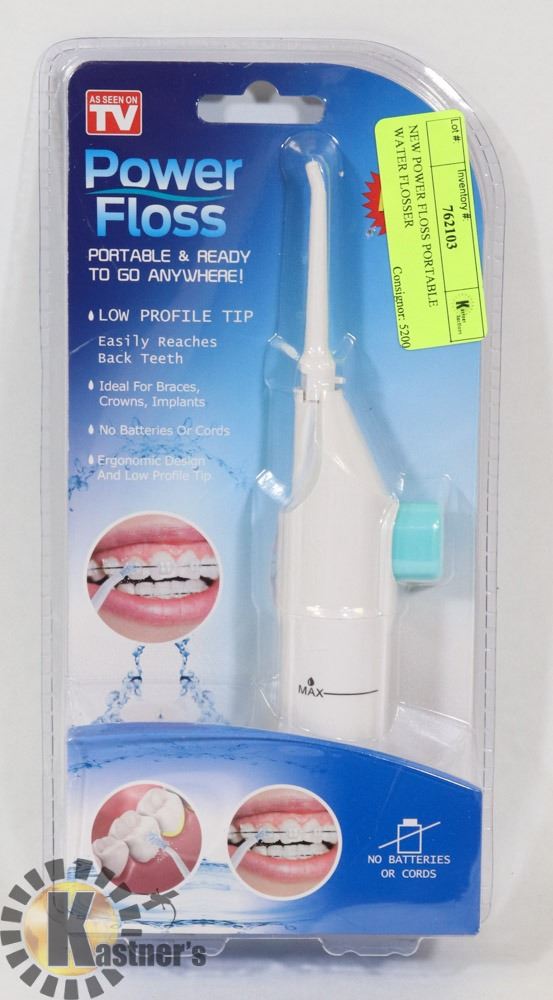 NEW POWER FLOSS WATER FLOSSER Kastner Auctions