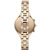 Image 5 : NEW EMPORIO ARMANI TRIPLE CHRONO GOLD TONE WATCH MSRP $502