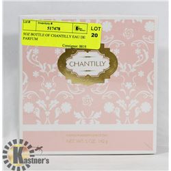 5OZ BOTTLE OF CHANTILLY DUSTING POWDER.