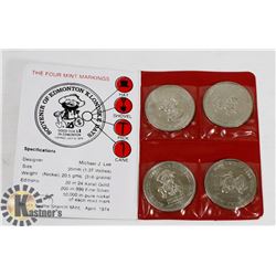 SET OF KLONDIKE DOLLARS.