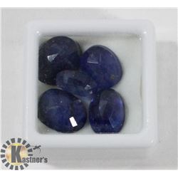 LOT OF BLUE SAPPHIRES.