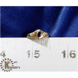 14K GOLD PINKY RING SIZE 4.5.