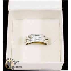 CELTIC DESIGN 925 SILVER MENS RING SZ 9.25.