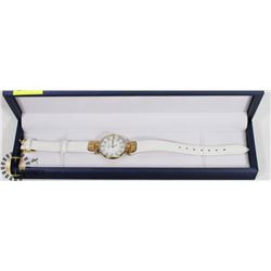 ANNE KLEIN MOTHER OF PEARL LADIES WATCH WATER