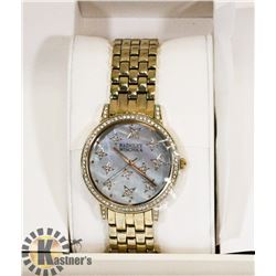 BADGLEY MISCHKA SWAROVSKI CRYSTAL WATCH