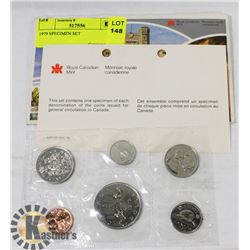 1979 CANADIAN UNCIRCULATED COIN SET
