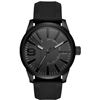 Image 3 : NEW DIESEL BLACK DIAL SILICONE BAND 46MM WATCH