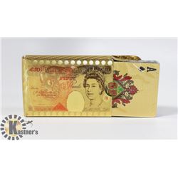 PACK OF NEW GOLD FOIL PLAYING CARDS