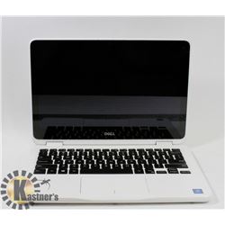 WHITE DELL 11" TOUCH SCREEN LAPTOP WITH NO CORD.