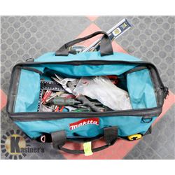 MAKITA TOOL BAG WITH TOOLS