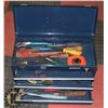 Image 1 : BLUE MASTERCRAFT 3 DRAWER TOOL BOX W/ TOOLS