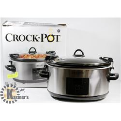 ORIGINAL CROCK-POT DIGITAL SLOW COOKER WITH