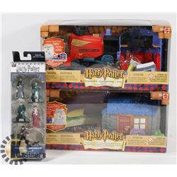 LOT OF 3 HARRY POTTER COLLECTIBLES: