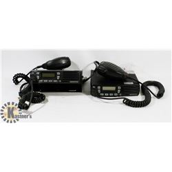 TWO KENWOOD TK-7160H VHF TRANSCEIVER RADIOS.