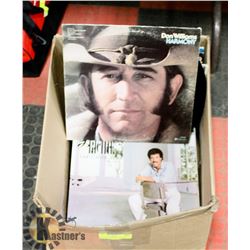 BOX OF LPS INCL BURTON CUMMINGS, ROBERT PALMER,