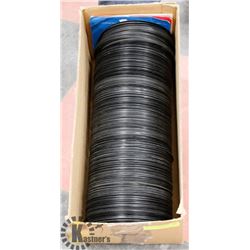 BOX OF ASSORTED 45 RECORDS.