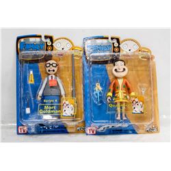 LOT OF 2 FAMILY GUY 6" FIGURES - QUAGMIRE & MORT