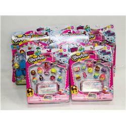 BOX OF ASSORTED 12PACK SHOPKINS.