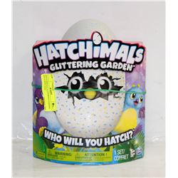 HATCHIMALS GLITTERING GARDEN HATCHING EGG.