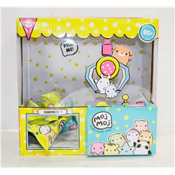 LOT OF 4 MOJ MOJ SURPRISE MYSTERY PACKS.