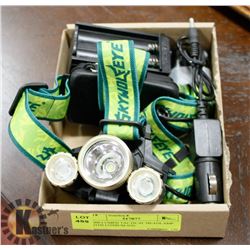 6000 LUMEN TACTICAL HEADLAMP WITH LITHIUM ION