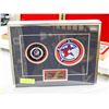 Image 1 : ALL STAR DEEP FRAMED SIGNED PUCK/PATCH MATS SUNDIN