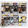 Image 1 : LOT OF 6 ASSORTED FUNKO POP VINYL FIGURES.