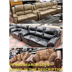 FEATURED NEW SOFA SETS AND SECTIONALS