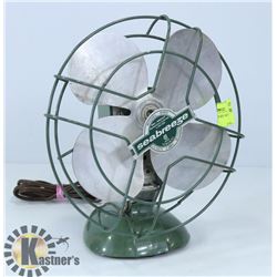 VINTAGE SEABREEZE METAL FAN