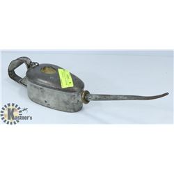 BRAIME'S ANTIQUE OIL CAN PUMP, MADE IN ENGLAND -