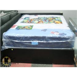 WOOD TONE QUEEN SIZE BEDFRAME