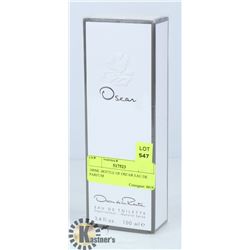 100ML BOTTLE OF OSCARDE LA RENTA EAU DE TOILETTE.