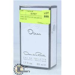 50ML BOTTLE OF OSCAR DE LA RENTA EAU DE TOILETTE,