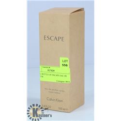 100ML BOTTLE OF CALVIN KLEIN ESCAPE EAU DE PARFUM