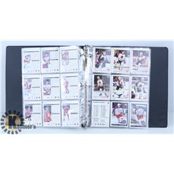 BLACK BINDER 1991 MCDONALDS HOLOGRAM CARDS.