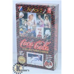 SEALED BOX OF COCA-COLA COLLECTOR CARDS