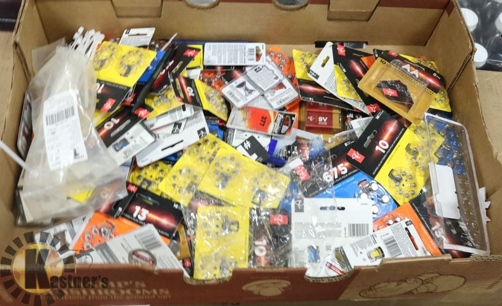 BOX OF ASSORTED WATCH BATTERIES Kastner Auctions