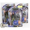 Image 1 : LOT OF 3 STARGATE TEAL'C FIGURES