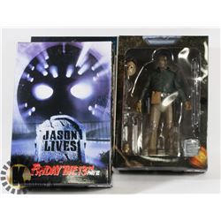 LOT OF 2 JASON VOORHEES FRIDAY THE 13TH FIGURES -