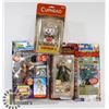 Image 1 : BOX OF ASSORTED COLLECTIBLE FIGURES -