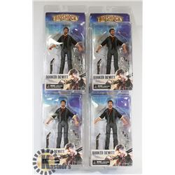 LOT OF 4 BIOSHOCK INFINITE FIGURES -